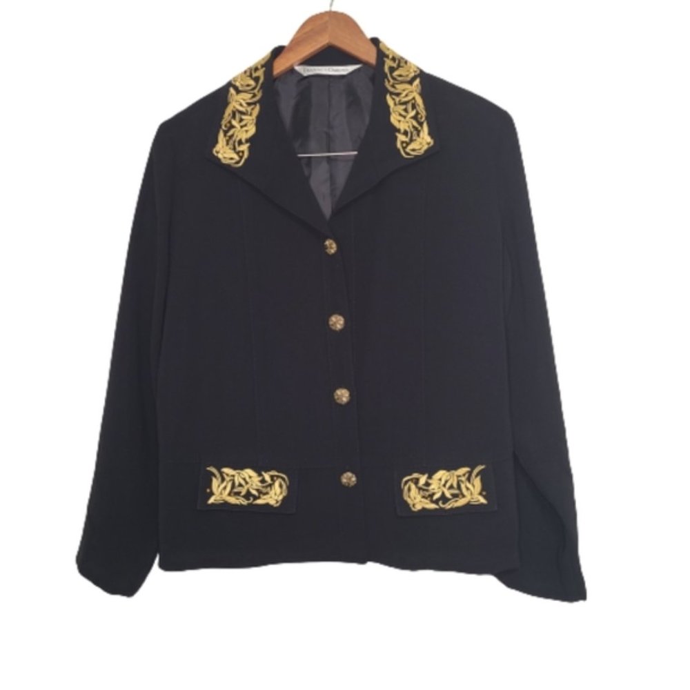 Women's, Drapers & Damons, Black, Jacket/Blazer
